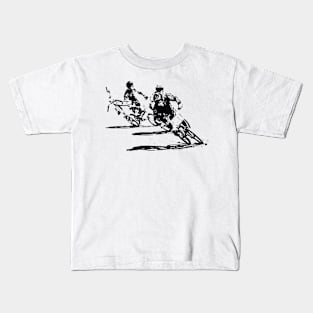 bmx racing Kids T-Shirt